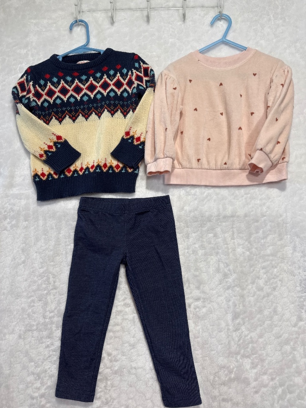 Girls clothes sweater and leggings bundle lot girls size 2T